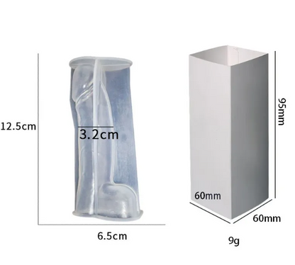 Silicone Candle Mold "Mirror Aroma Diffuser"