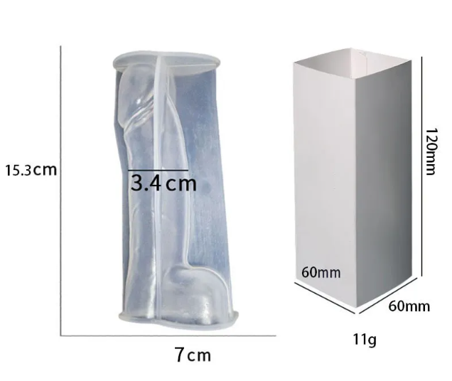 Silicone Candle Mold "Mirror Aroma Diffuser"