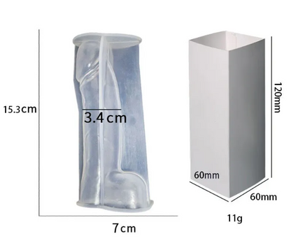 Silicone Candle Mold "Mirror Aroma Diffuser"