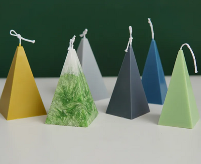 Acrylic Candle Mold "Pyramid Four-sided"